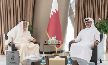 وزير الرياضة القطري يشيد بالعلاقات السعودية القطرية في مجالي الرياضة والشباب ويهنئ الياقوت بفوز مبادرة كرتنا ثقافتنا بجائزة الثقافة الرياضية العربي